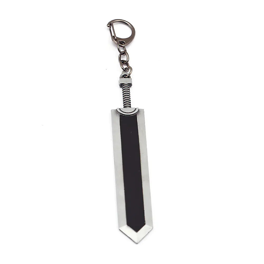 Anime Sword Legend Guts Black Swordsman Keychain