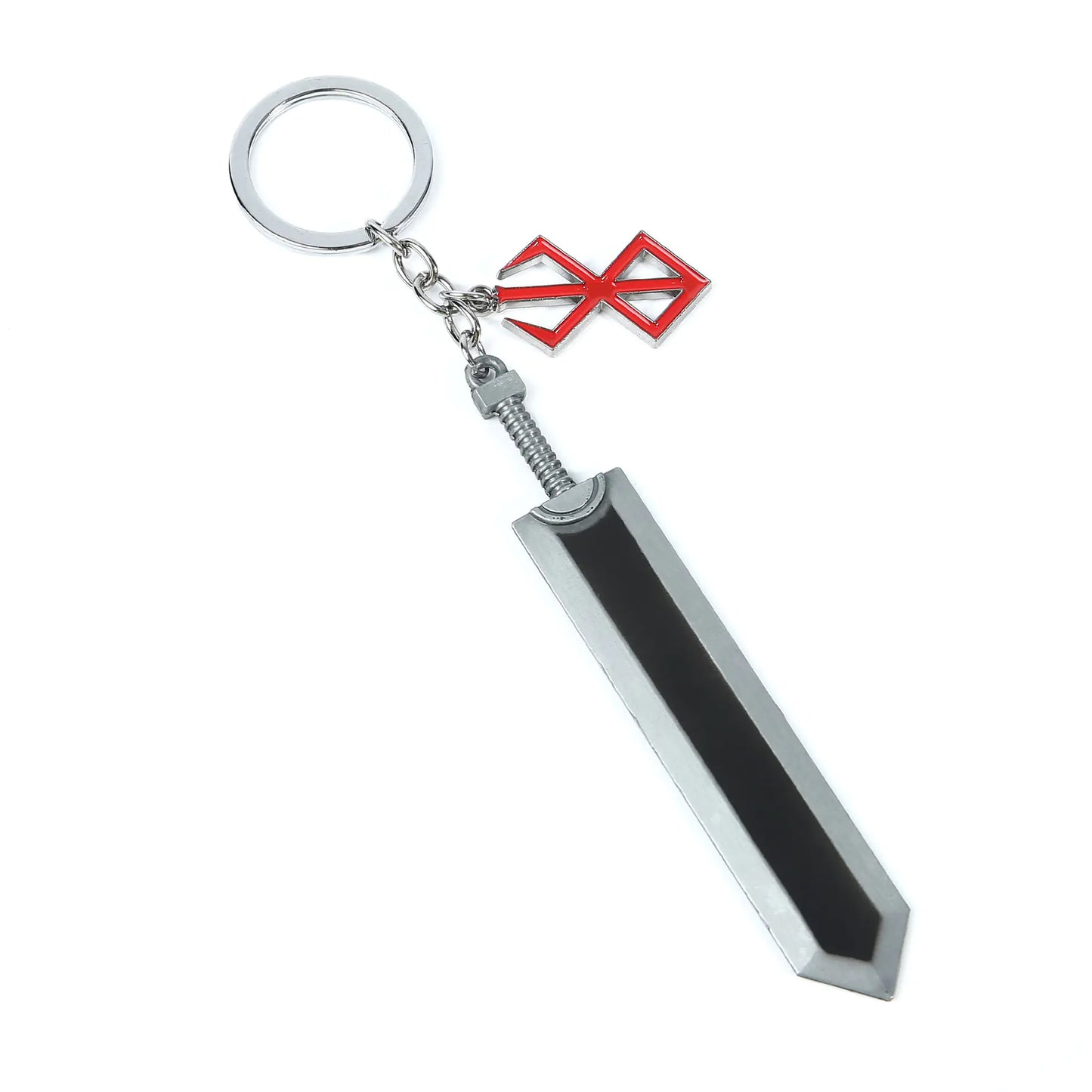Anime Sword Legend Guts Black Swordsman Keychain