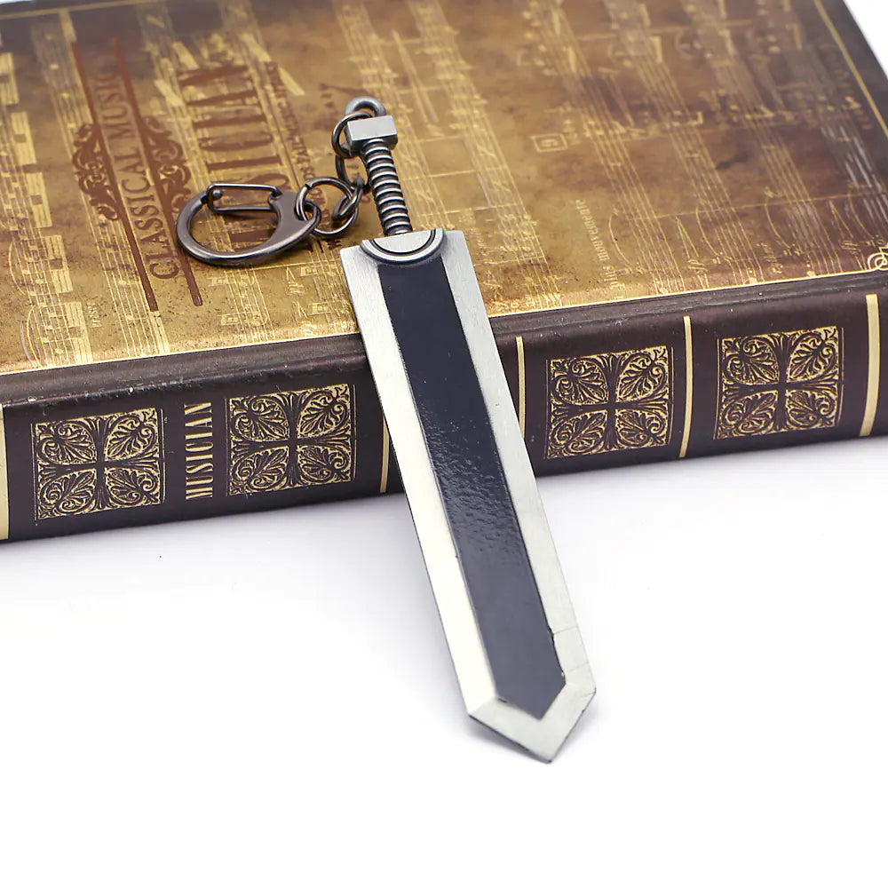 Anime Sword Legend Guts Black Swordsman Keychain